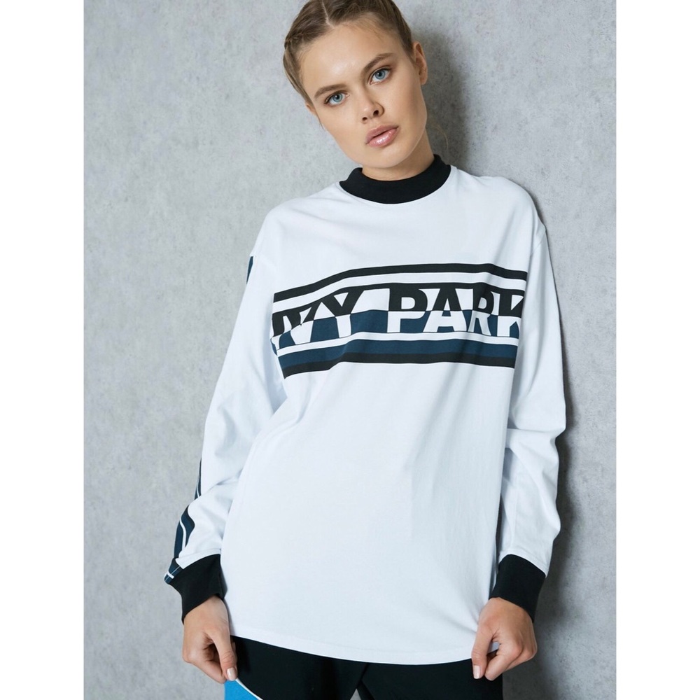 IVY PARK HIGH NECK LONG SLEEVE TEE